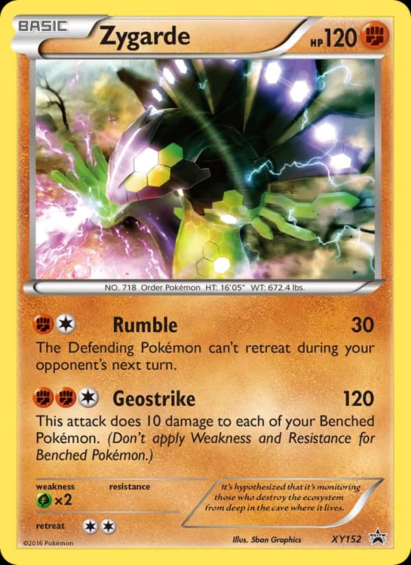 Zygarde – XY Black Star Promos XY152