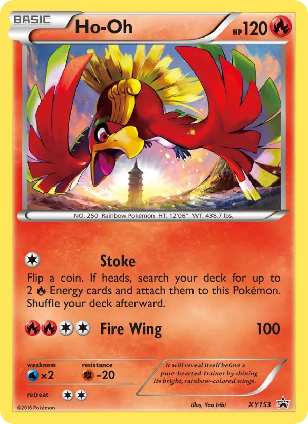 Ho Oh – XY Black Star Promos XY153