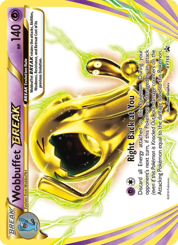 Wobbuffet BREAK – XY Black Star Promos XY155