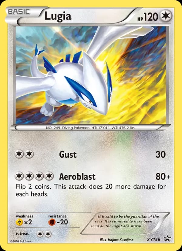Lugia – XY Black Star Promos XY156