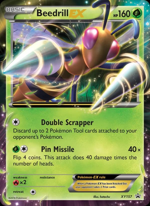Beedrill EX – XY Black Star Promos XY157