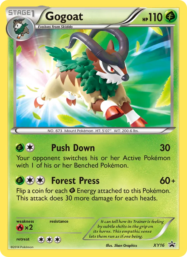 Gogoat – XY Black Star Promos XY16