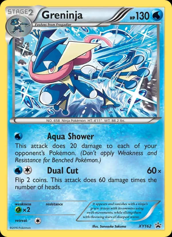 Greninja – XY Black Star Promos XY162