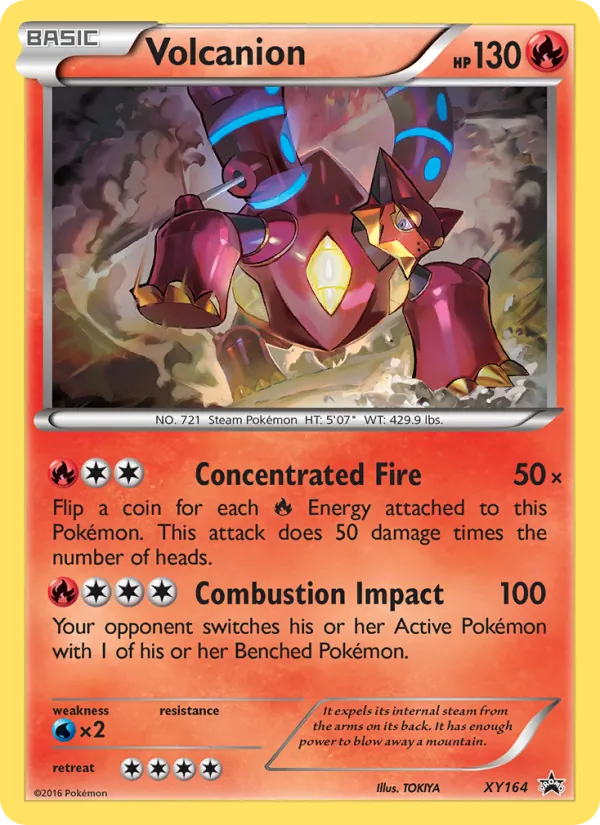 Volcanion – XY Black Star Promos XY164