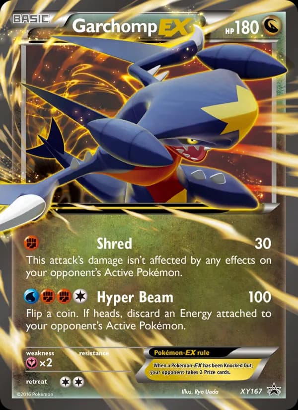 Garchomp-EX – XY Black Star Promos XY167