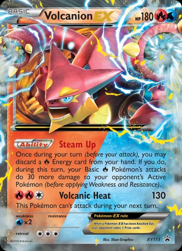 Volcanion EX – XY Black Star Promos XY173