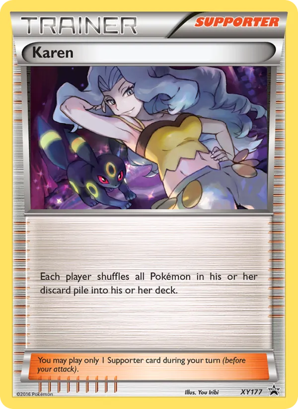 Karen – XY Black Star Promos XY177