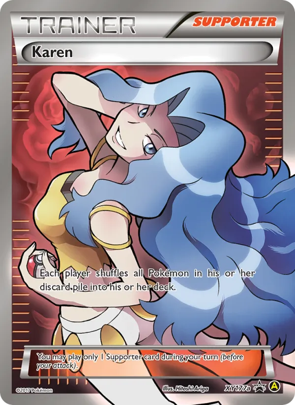 Karen – XY Black Star Promos XY177a