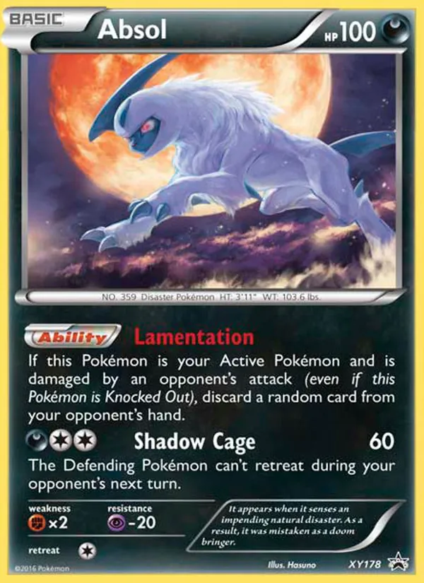 Absol – XY Black Star Promos XY178