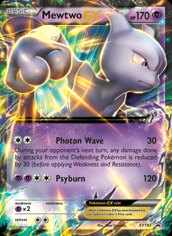 Mewtwo-EX – XY Black Star Promos XY183