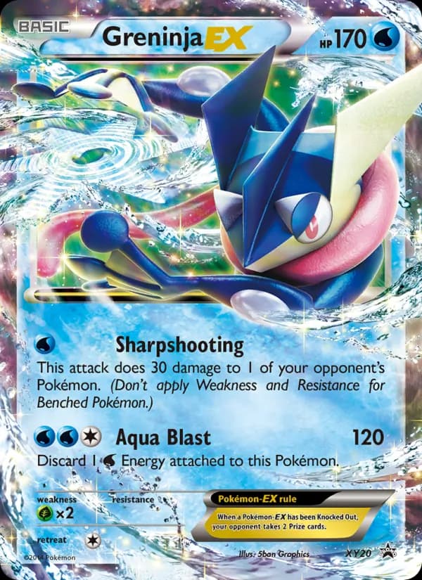 Greninja EX – XY Black Star Promos XY20