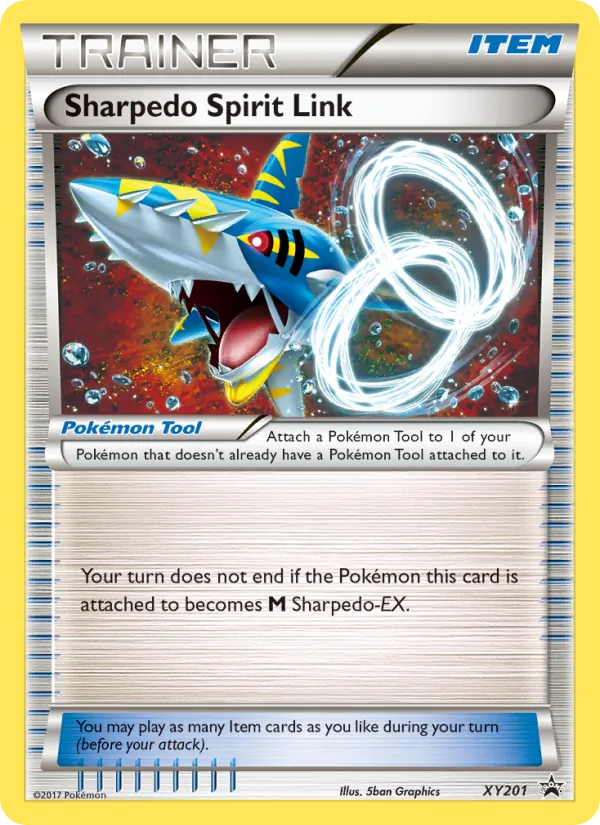 Sharpedo Spirit Link – XY Black Star Promos XY201
