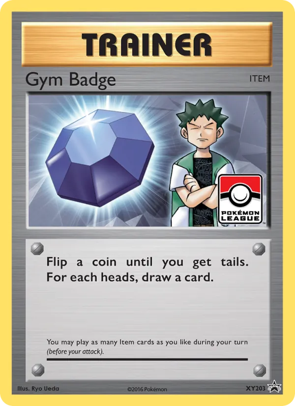 Gym Badge – XY Black Star Promos XY203
