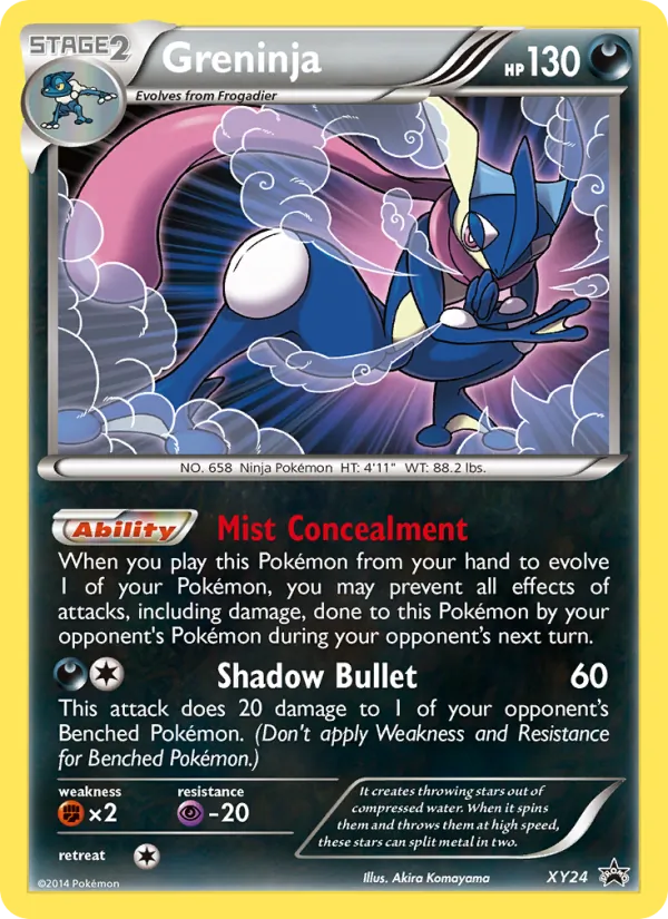 Greninja – XY Black Star Promos XY24