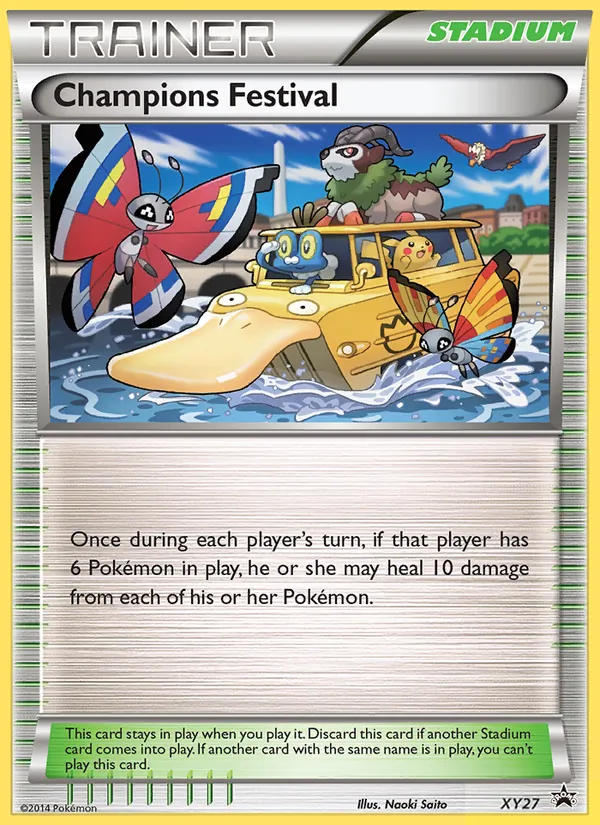 Champions Festival – XY Black Star Promos XY27