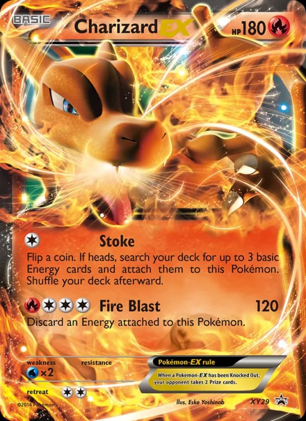 Charizard EX – XY Black Star Promos XY29
