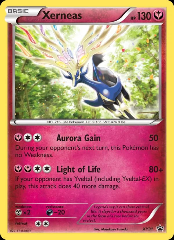 Xerneas – XY Black Star Promos XY31