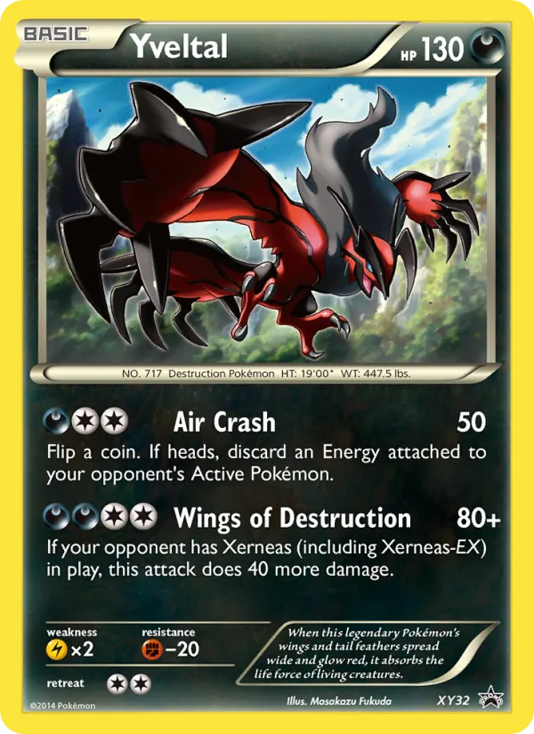 Yveltal – XY Black Star Promos XY32