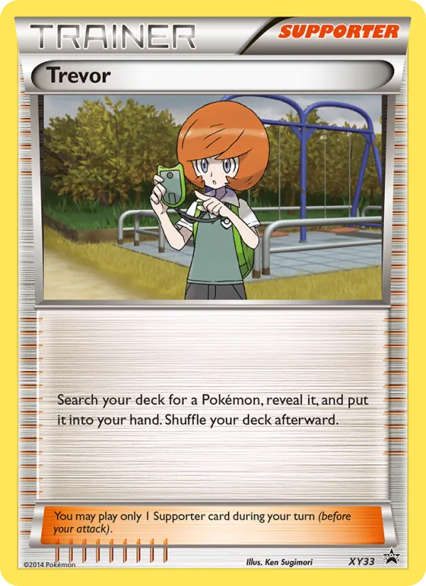 Trevor – XY Black Star Promos XY33