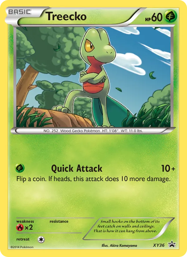 Treecko – XY Black Star Promos XY36