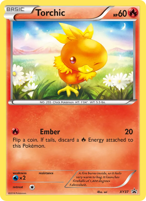 Torchic – XY Black Star Promos XY37
