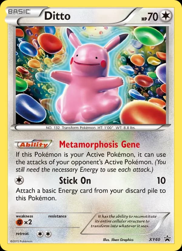 Ditto – XY Black Star Promos XY40