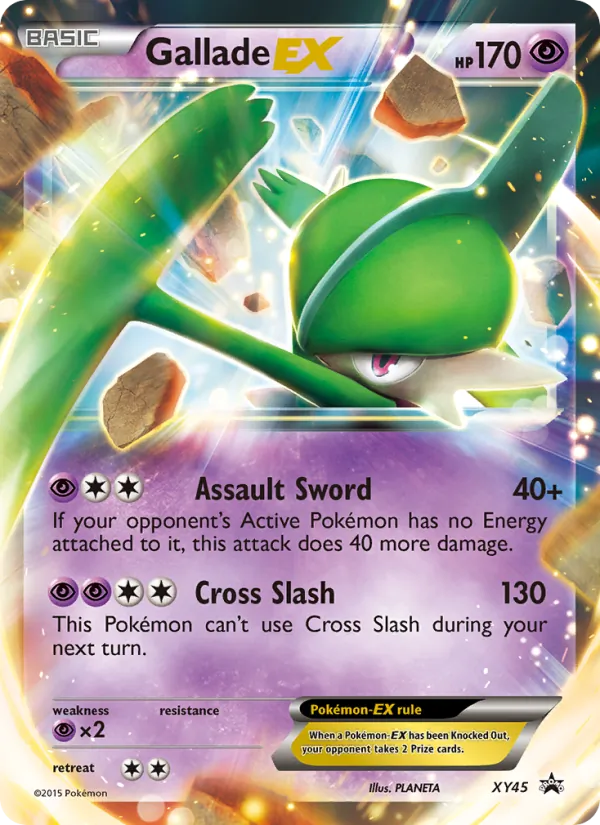 Gallade EX – XY Black Star Promos XY45