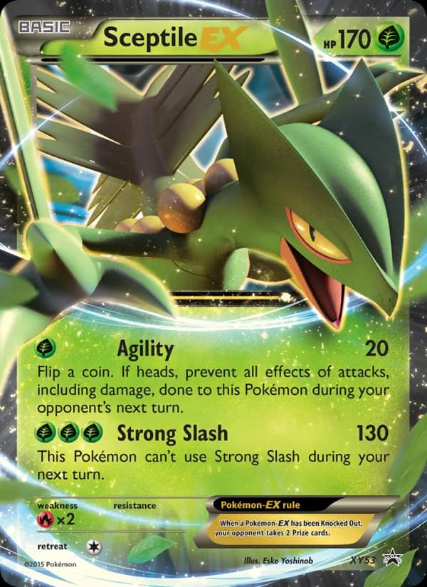 Sceptile EX – XY Black Star Promos XY53