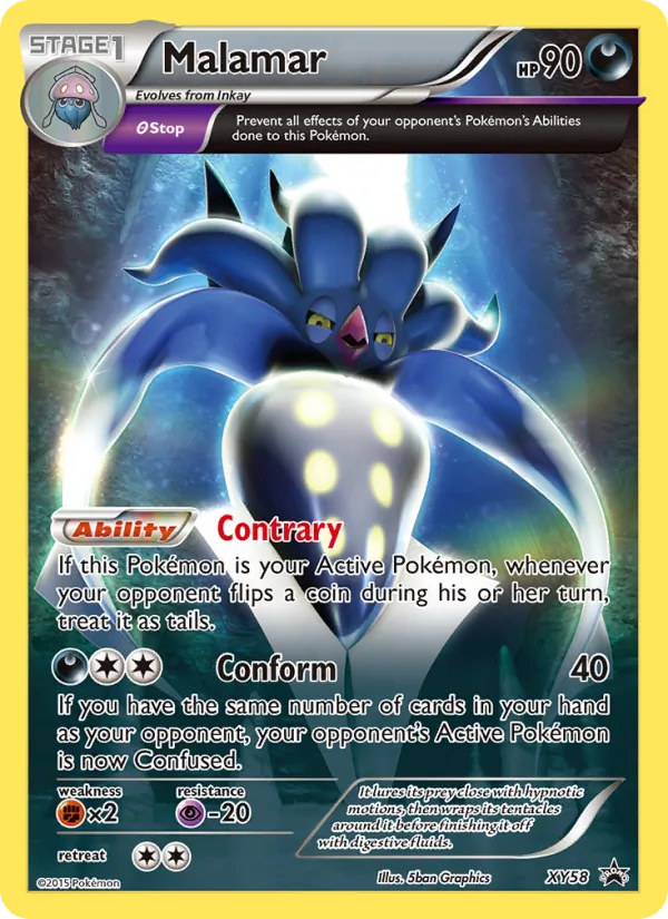 Malamar – XY Black Star Promos XY58