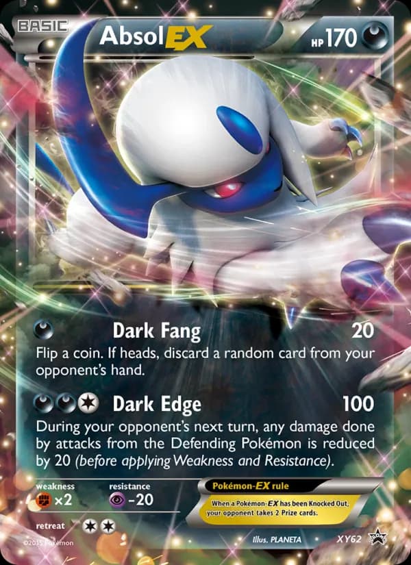 Absol EX – XY Black Star Promos XY62