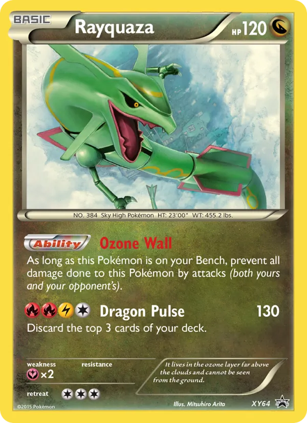 Rayquaza – XY Black Star Promos XY64