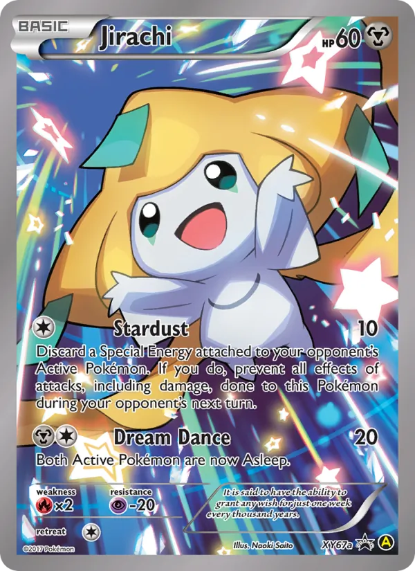 Jirachi – XY Black Star Promos XY67a