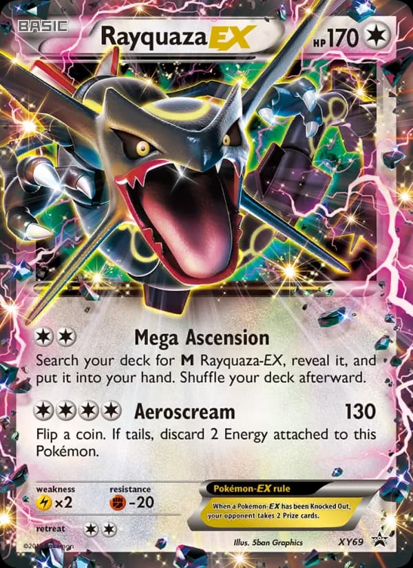 Rayquaza EX – XY Black Star Promos XY69