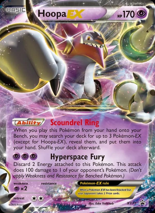 Hoopa EX – XY Black Star Promos XY71