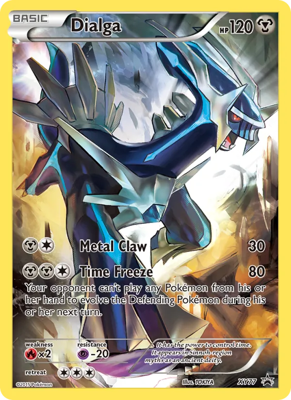 Dialga – XY Black Star Promos XY77