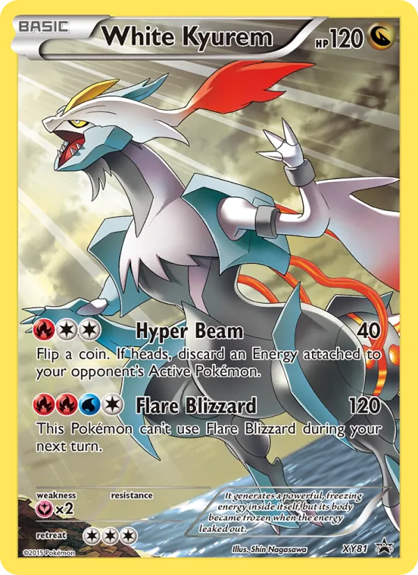 White Kyurem – XY Black Star Promos XY81