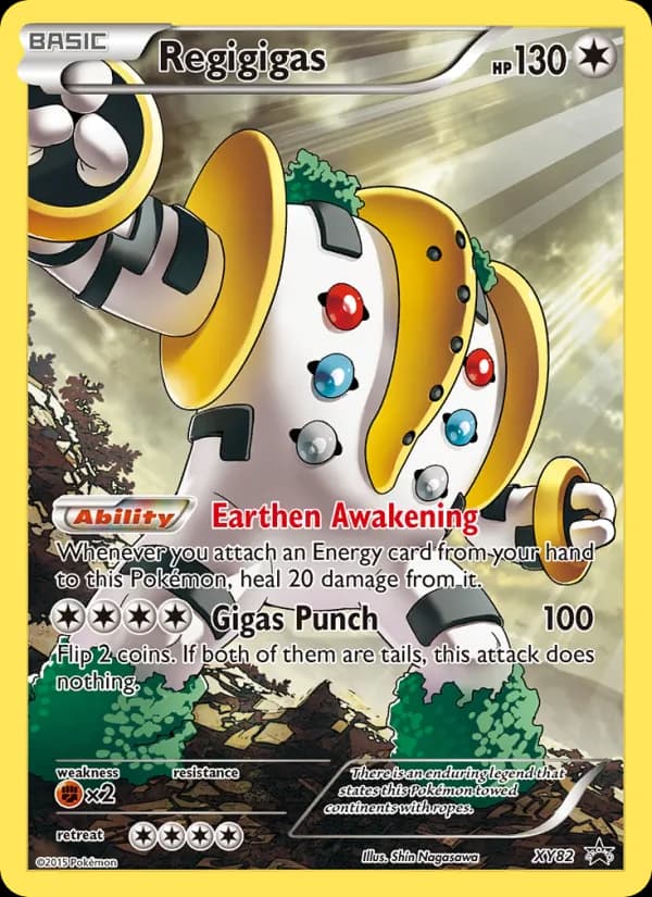 Regigigas – XY Black Star Promos XY82
