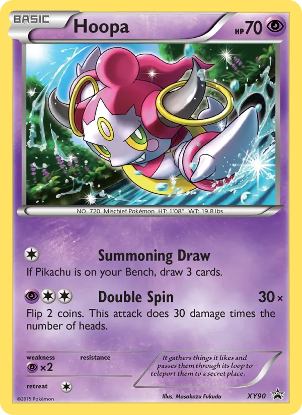 Hoopa – XY Black Star Promos XY90