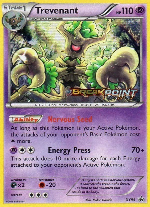 Trevenant – XY Black Star Promos XY94