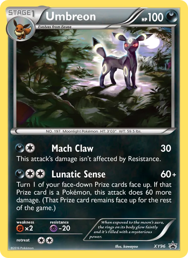Umbreon – XY Black Star Promos XY96