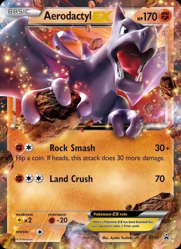 Aerodactyl EX – XY Black Star Promos XY97