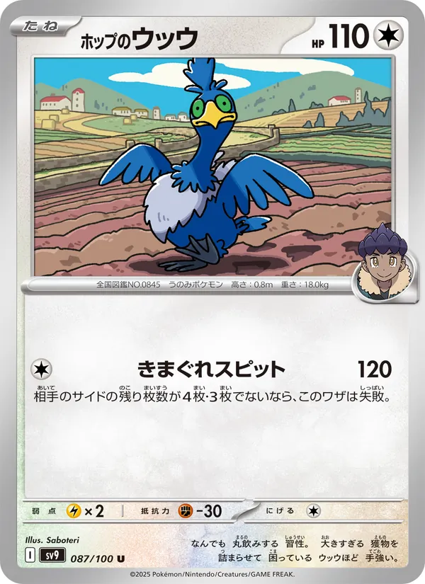ホップのウッウ – バトルパートナーズ 087