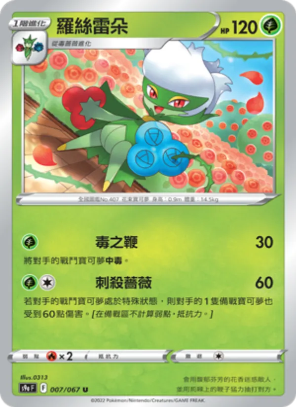 羅絲雷朵 – 對戰地區 007
