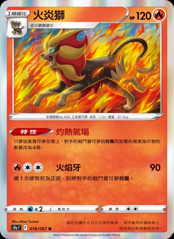 火炎獅 – 對戰地區 016