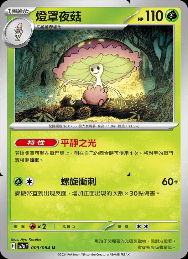 燈罩夜菇 – 樂園騰龍 003