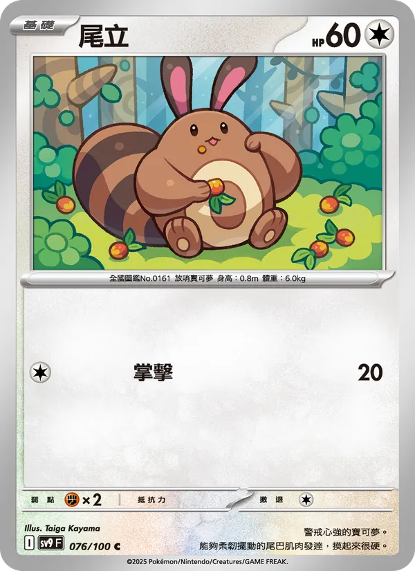 尾立 – 對戰搭檔 076