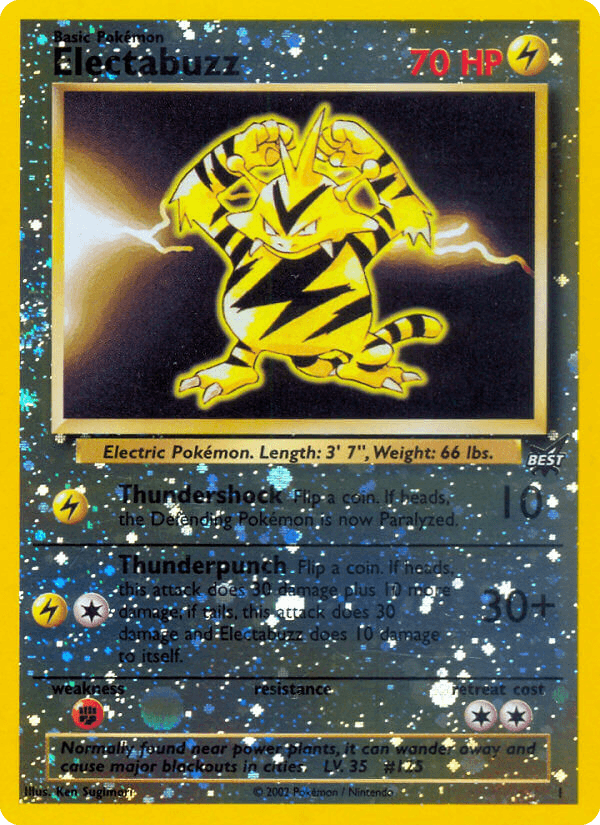 Electabuzz – Best of game 1