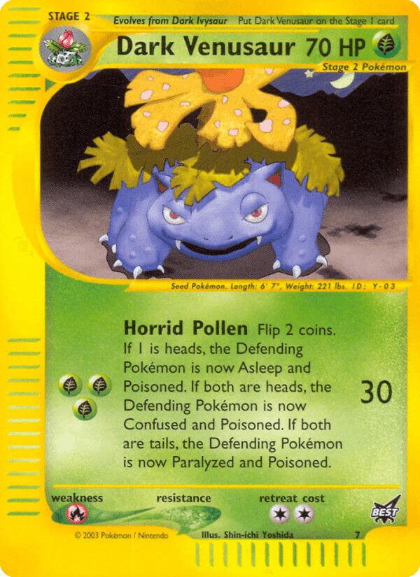 Dark Venusaur – Best of game 7
