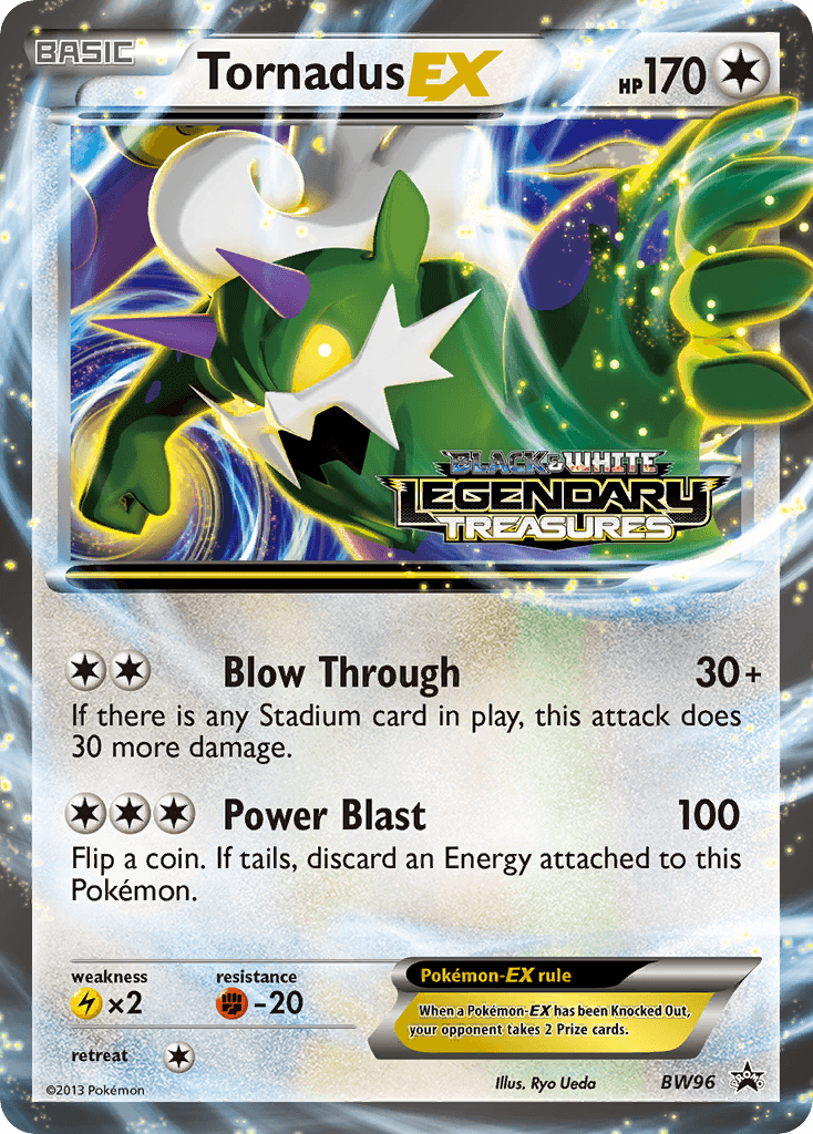 Tornadus-EX – BW Black Star Promos BW96