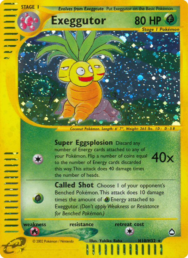 Exeggutor – Aquapolis H10